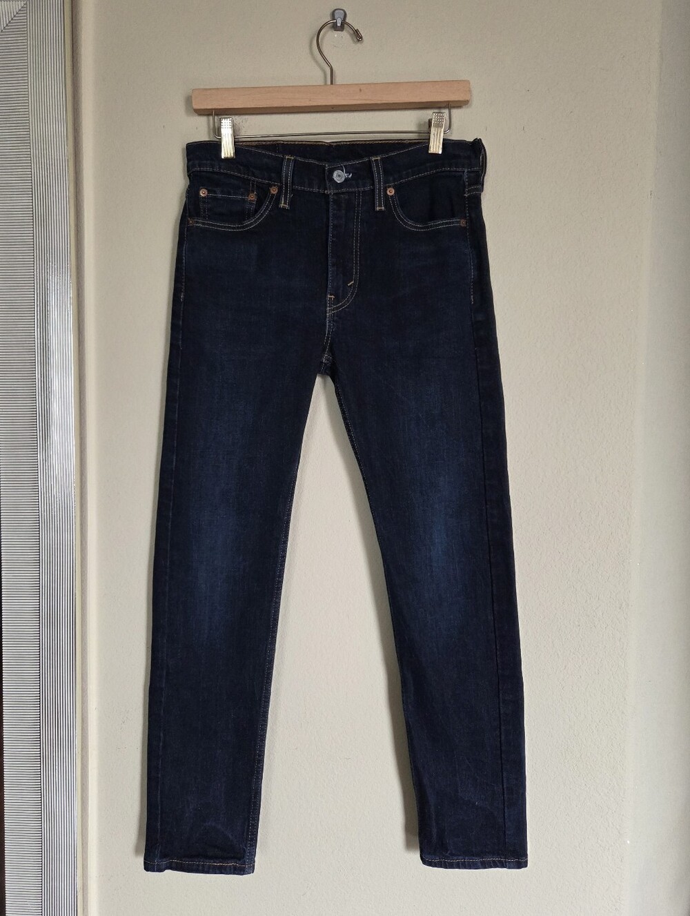 Levis 510 Dark Blue Slim Straight Skinny Jeans